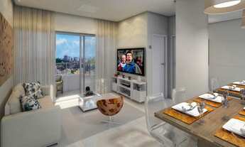 Imagem 4: Apartamento para venda tem 54 metros No Torre Carcassone com 2/4 em Parque Bela Vista - Sa