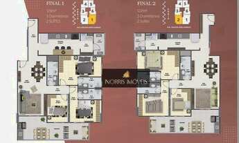 Imagem 6: Apartamento com 3 dormitórios à venda, 126 m² por R$ 789.000,00 - Guilhermina - Praia Gran