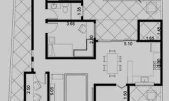 Imagem 3: Casa em construção à venda, com 03 dormitórios sendo 01 suíte e piscina, Portal Ville Jard