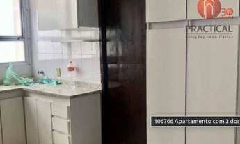 Imagem 3: Apartamento com 3 dormitórios para alugar, 139 m² por R$ 5.297,50 - Brooklin - São Paulo/S