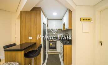 Imagem 4: Flat disponível para locação no Contemporâneo Home E Service, com 42m², 1 dormitório e 1 v