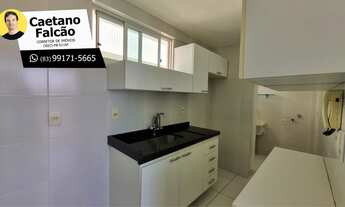 Imagem 2: Apartamento locação no Bessa, 03 quartos/01 suíte, varanda, projetados cozinha e quartos