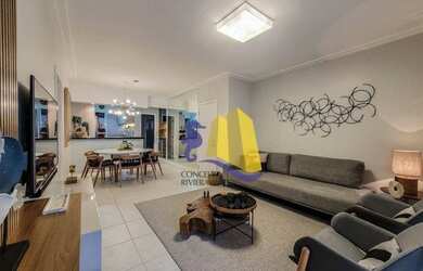 Imagem 3: Apartamento com 3 dormitórios para alugar, 132 m² por R$ 1.800/dia - Riviera - Módulo 8