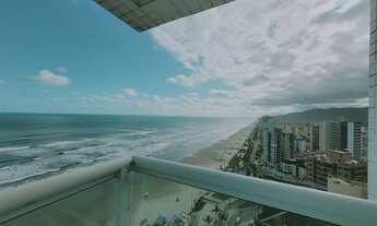 Imagem 2: Apto de 3 Dorm. FRENTE MAR, c/ 3 SUÍTES, 2 VAGAS, 123 m² de área útil. Bairro: CAIÇARA