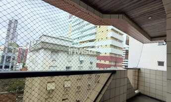 Imagem 2: Apartamento para aluguel em Gonzaga, Santos 2 dorm. 1 suíte, 2 varandas com Dependencia