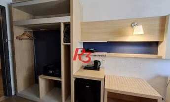 Imagem 5: Flat com 1 dormitório à venda, 25 m² por R$ 410.000,00 - Gonzaga - Santos/SP