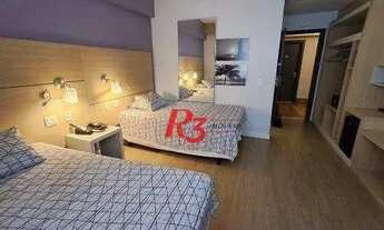 Imagem 4: Flat com 1 dormitório à venda, 25 m² por R$ 410.000,00 - Gonzaga - Santos/SP