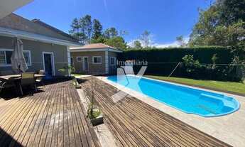 Imagem 7: Casa com piscina + 5 dorm.( sendo que 4 são suítes) - 410 m² - venda por R$ 2.250.000 ou a