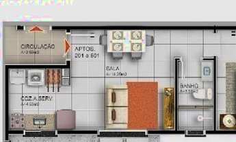 Imagem 5: Apartamento 1 dormitórios à venda Camobi Santa Maria/RS