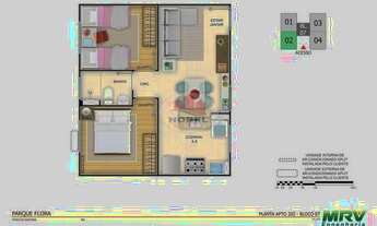 Imagem 4: Apartamento Condomínio Parque Flora