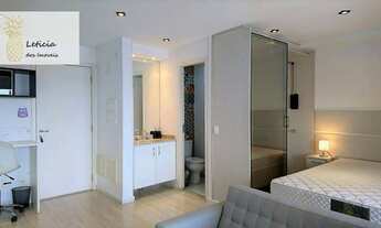 Imagem 3: Apartamento com 1 dormitório para alugar, 44 m² por R$ 4.806,00/mês - Brooklin - São Paulo