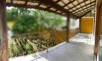 Imagem 4: Casa mobiliada filé no Mirante da Lagoa c/ 4qts, send 1 suíte, 4brs, 5vgs, amrs plnjds, qu