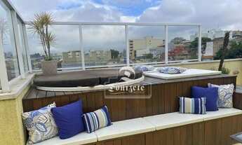 Imagem 3: Cobertura com 3 dormitórios à venda, 145 m² por R$ 890.000,00 - Santa Maria - Santo André