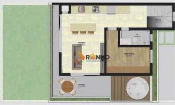 Imagem 5: Casa de 262 m² com 3 suítes à venda no bairro Água Verde