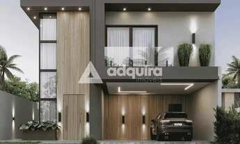 Imagem 2: Casa à venda em condomínio fechado com 140m², Contorno, Ponta Grossa, PR