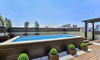 Imagem 6: Bigorrilho, Cobertura duplex, piscina, 4 suítes, 5 vagas de garagem com 367m² de área priv