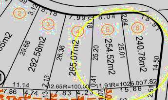 Imagem 2: BELÍSSIMO TERRENO 495 M² ALAMBRADOS EM LEVE ACLIVE SEM VIELA PARQUE DA FAZENDA