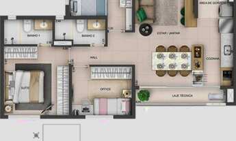 Imagem 2: Excelente apartamento, Andar Alto St. Pedro Ludovico