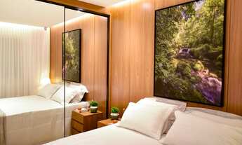 Imagem 6: 3qtos. 1 ste, 2 vgs + escaninho, 21º and, estuda troca por Flat Mobiliado