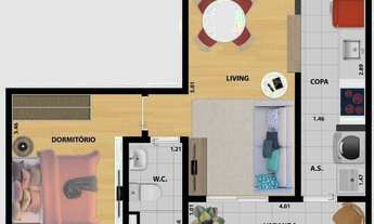 Imagem 6: Apartamento residencial para venda, Vila Nova Manchester, São Paulo - AP8388