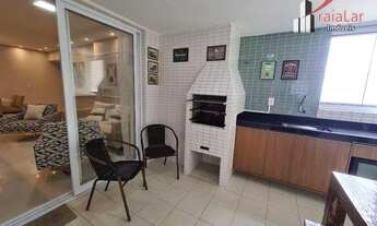 Imagem 5: Apartamento com 2 Quartos 1 Suíte Terraço Gourmet com Churrasqueira, Prédio Frente Mar, à