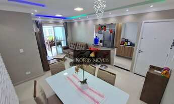 Imagem 3: Apartamento com 3 dormitórios à venda, 87 m² por R$ 515.000 - Cidade Ocian - Praia Grande