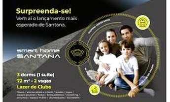 Imagem 2: Santana - Smart Home Santana - Apartamento de 73 m2, 3 Dormitórios ( 1 Suite) e com 2 Vaga