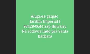 Imagem: Aluga se galpão