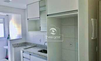 Imagem 5: Apartamento com 2 dormitórios para alugar, 57 m² por R$ 2.901,43/mês - Jardim - Santo Andr