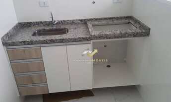 Imagem 6: Apartamento com 2 dormitórios para alugar, 45 m² por R$ 1.350,00/mês - Vila Tibiriçá - San