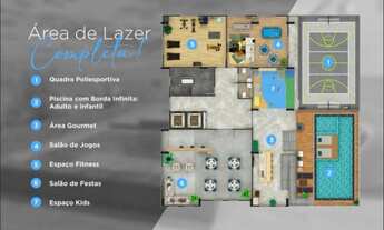 Imagem 14: Apto de 1 dorm, 1 VAGA, SACADA GOURMET, 50 m² de área útil. Bairro: Caiçara