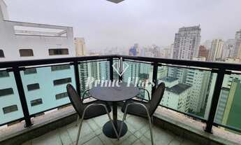 Imagem 6: Flat disponível para locação no Transamérica Prime Paradise Garden na Paraíso, com 60m², 2