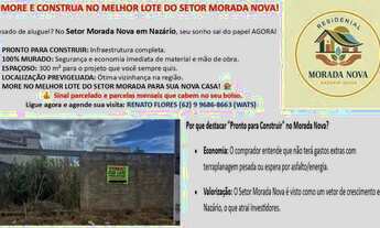 Imagem 2: LOTE OPORTUNIDADE EM NAZÁRIO - PRONTO PARA CONSTRUIR ?- 360 M2 MURADO