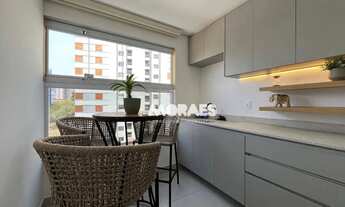 Imagem 3: Apartamento mobiliado com 1 quarto, 1 vaga, para alugar, 50 m² por R$ 3.500/mês - Lavit