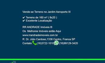 Imagem 2: Terreno para Venda em Jardim Aeroporto III Franca-SP