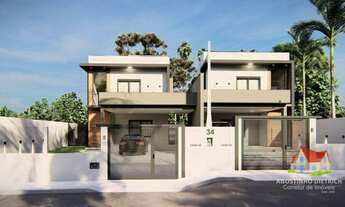 Imagem 3: Sobrado Geminado C/Alto Padrao C/160m2+02 Vagas de Garagem Coberta No Bairro Saguacu!