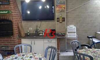 Imagem 5: Casa sobre posta com 3 dormitórios à venda, 128 m² - Aparecida - Santos/SP