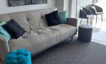 Imagem 3: 1 Quarto - 58 m² - Varanda - Vista Mar - Lavabo - Decorado - 1 Vaga de Garagem