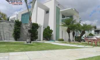 Imagem 4: Casa de porteira fechada em lote de esquina no Alphaville Eusébio