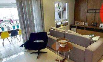 Imagem 2: Apartamento com 3 dormitórios à venda, 132 m² por R$ 1.400.000,00 - Ponta da Praia - Santo