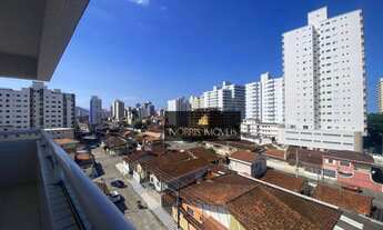 Imagem 2: Apartamento com 2 dormitórios à venda, 75 m² por R$ 420.000 - Aviação - Praia Grande/SP