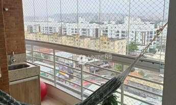 Imagem 2: Apartamento mobiliado com 3 dormitórios sendo 1 suíte à venda- Abraão - Florianópolis/SC