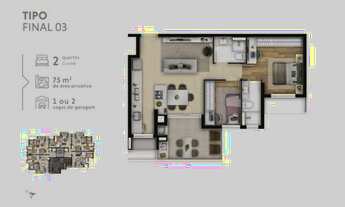 Imagem 7: Conheça o Luna: lançamento da Maken Incorporadora P