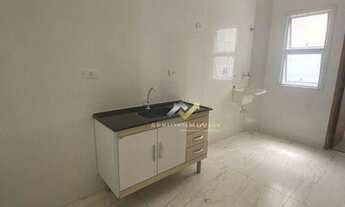 Imagem 4: Apartamento com 1 dormitório para alugar, 46 m² por R$ 1.256,63/mês - Vila Curuçá - Santo