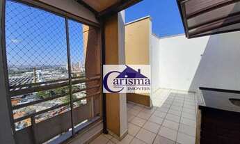 Imagem 3: Cobertura com 2 dormitórios, sendo 1 suíte, à venda, 110 m² por R$ 690.000 - Casa Branca