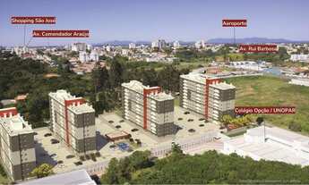 Imagem 3: Apartamento à venda, 2 quartos, 1 vaga, Aristocrata - São José dos Pinhais/PR