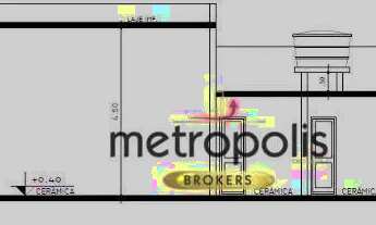 Imagem 3: Casa com 2 dormitórios à venda, 66 m² por R$ 620.000,00 - Jardim das Maravilhas - Santo An