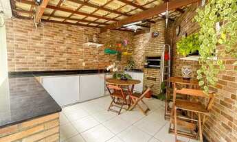 Imagem: Casa com 3 quartos e espaço gourmet à