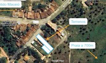 Imagem 2: Vendo 3 terrenos em São Miguel dos Milagres, litoral norte de Alagoas, da seguinte forma