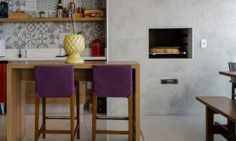 Imagem 7: Apartamento mobiliado no Setor Marista, com churrasqueira a carvão